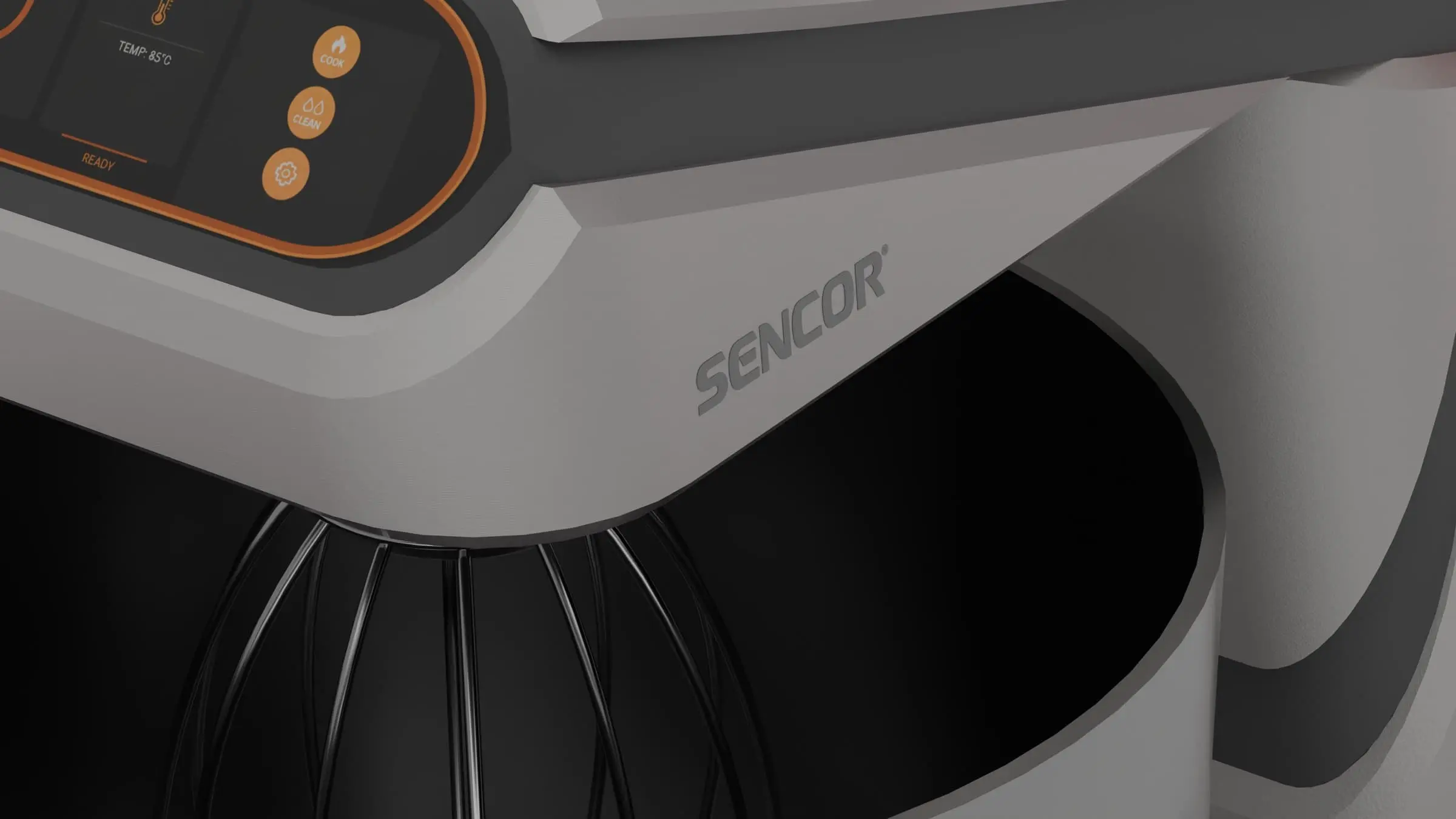 Surface detail of the Sencor Signature range