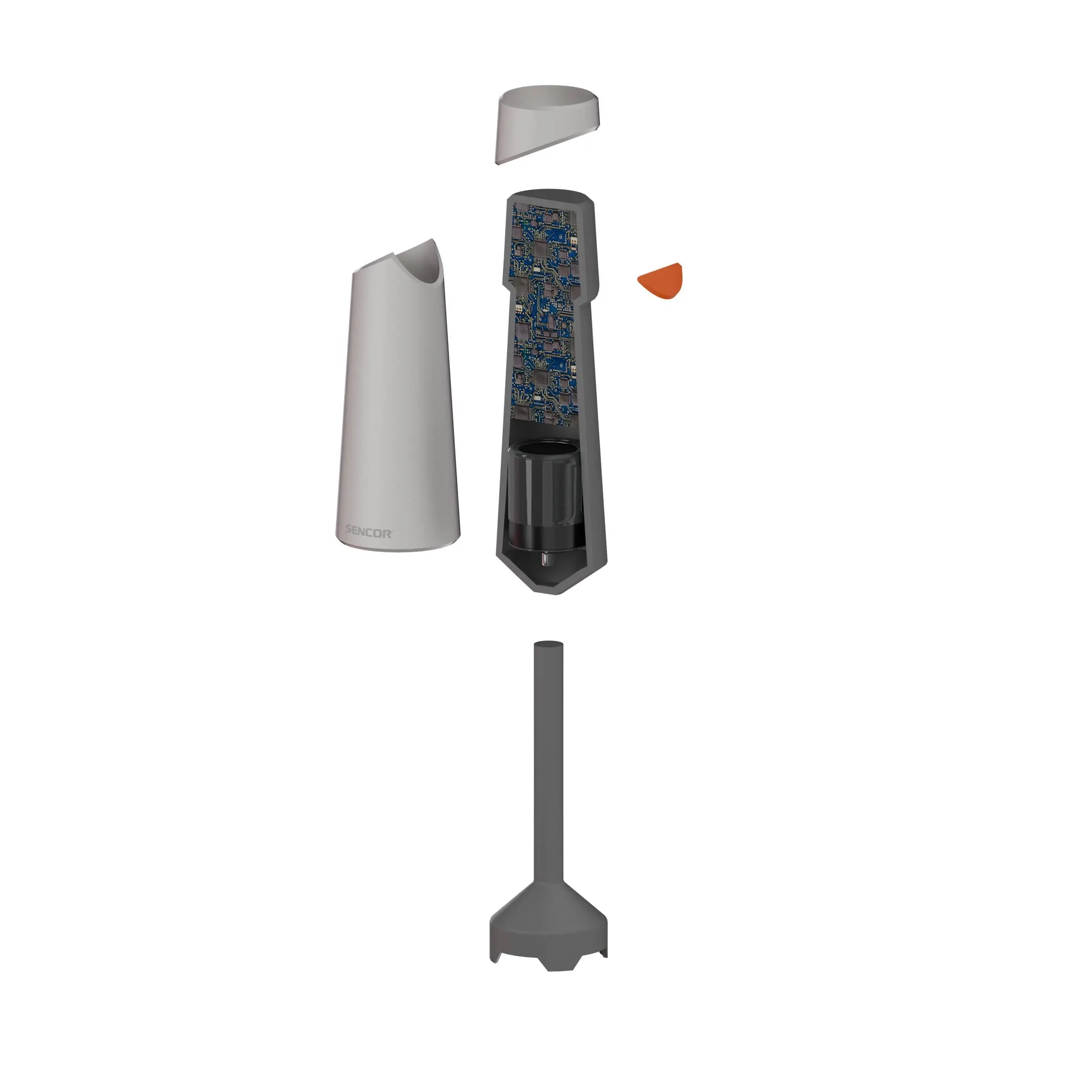Exploded view of a Sencor Signature appliance