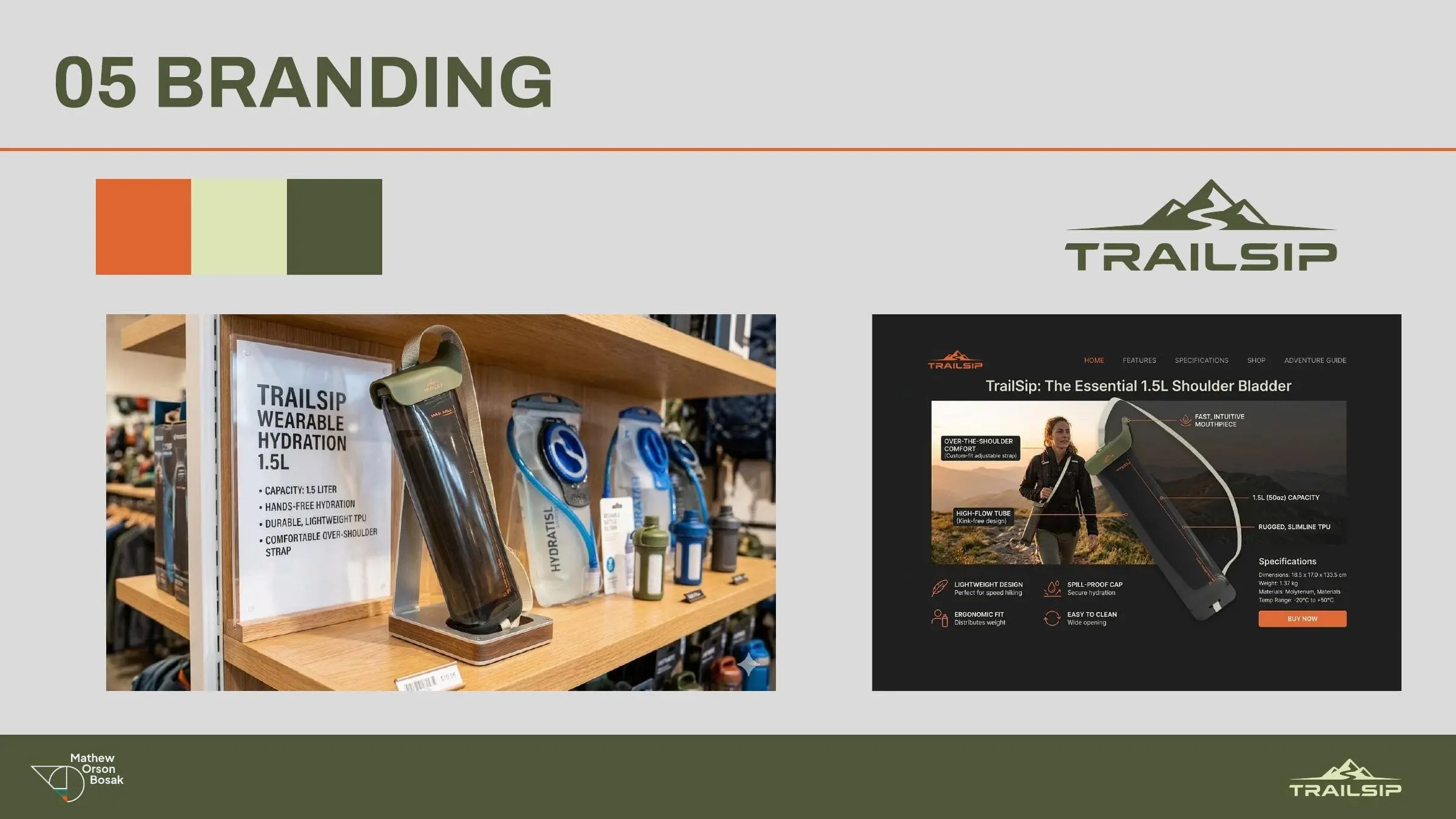 TrailSip brand and packaging